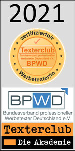 Zertifikat Werbetexter BPWD 2021