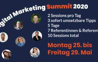 Referenten Digital Marketing Summit Mai 2020